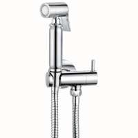 BB050201 Toilet Portable Hand Held Chrome Spray Shower Bidet